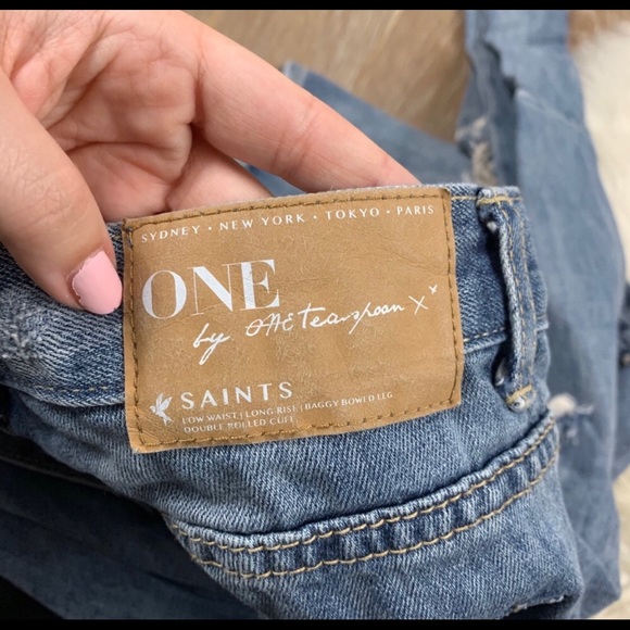 One Teaspoon Saints Destroyed Boyfriend Jeans - Picture 4 of 8
